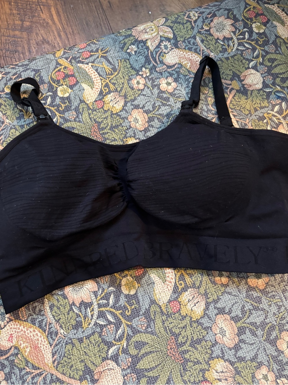Kindred Bravely Black Seamless Nursing Bra
